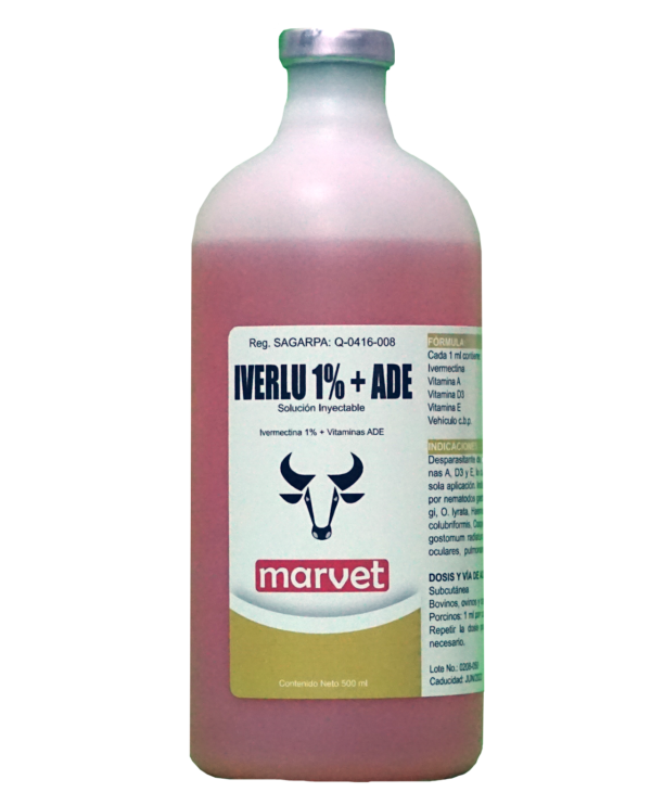 Marvet Iverlu 1% + ADE 500Ml