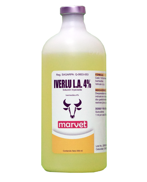 Marvet Iverlu 4% L.A. 500 Ml
