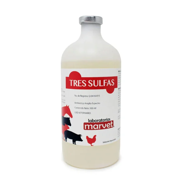 Marvet Tres Sulfas 500 Ml