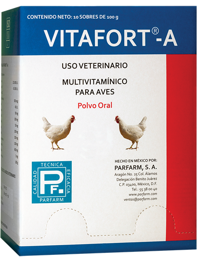 Parfarm Vitafort A 10X100 Gr